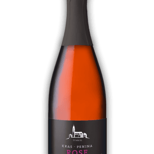 Rose sparkling wine